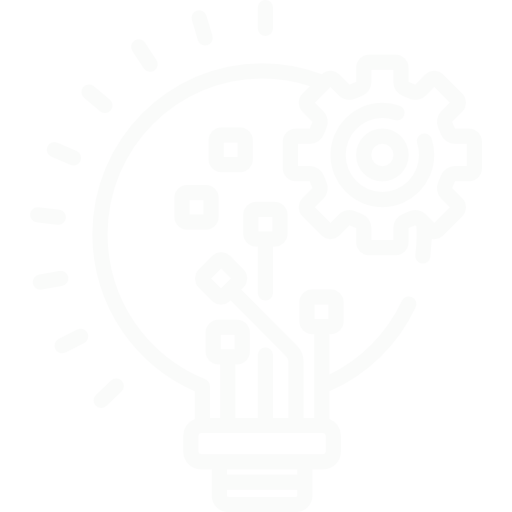A light bulb with custom automation solutions implemented.